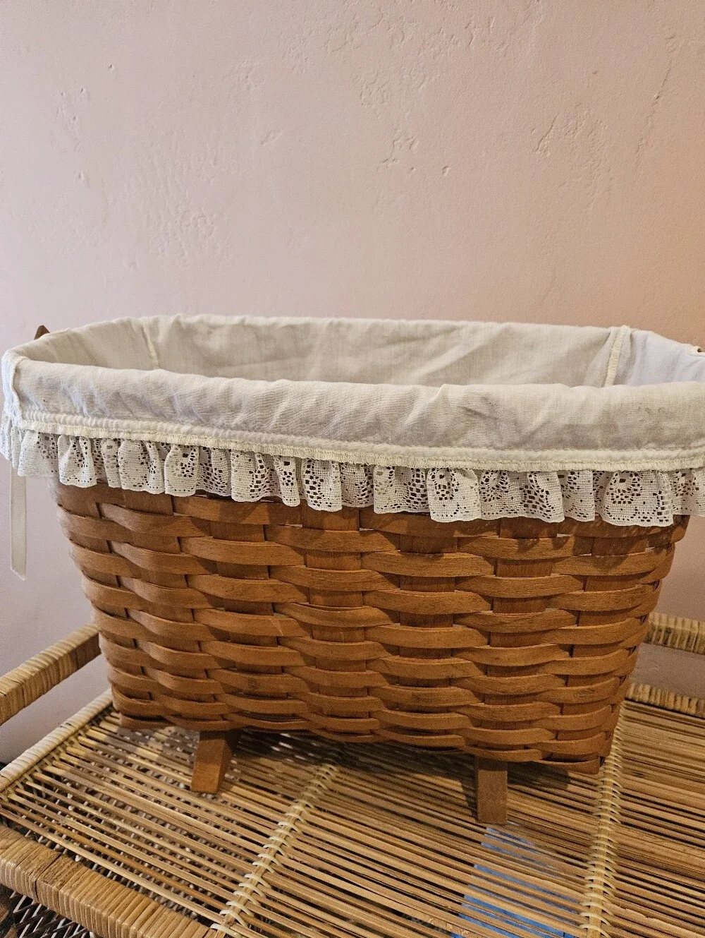 Longaberger Vintage Handled Basket